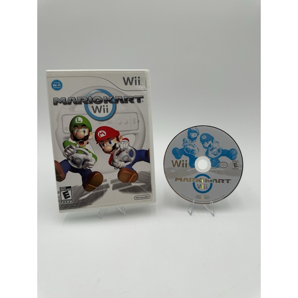 Nintendo Mario Kart Wii w/ Case- Multiplayer Racing